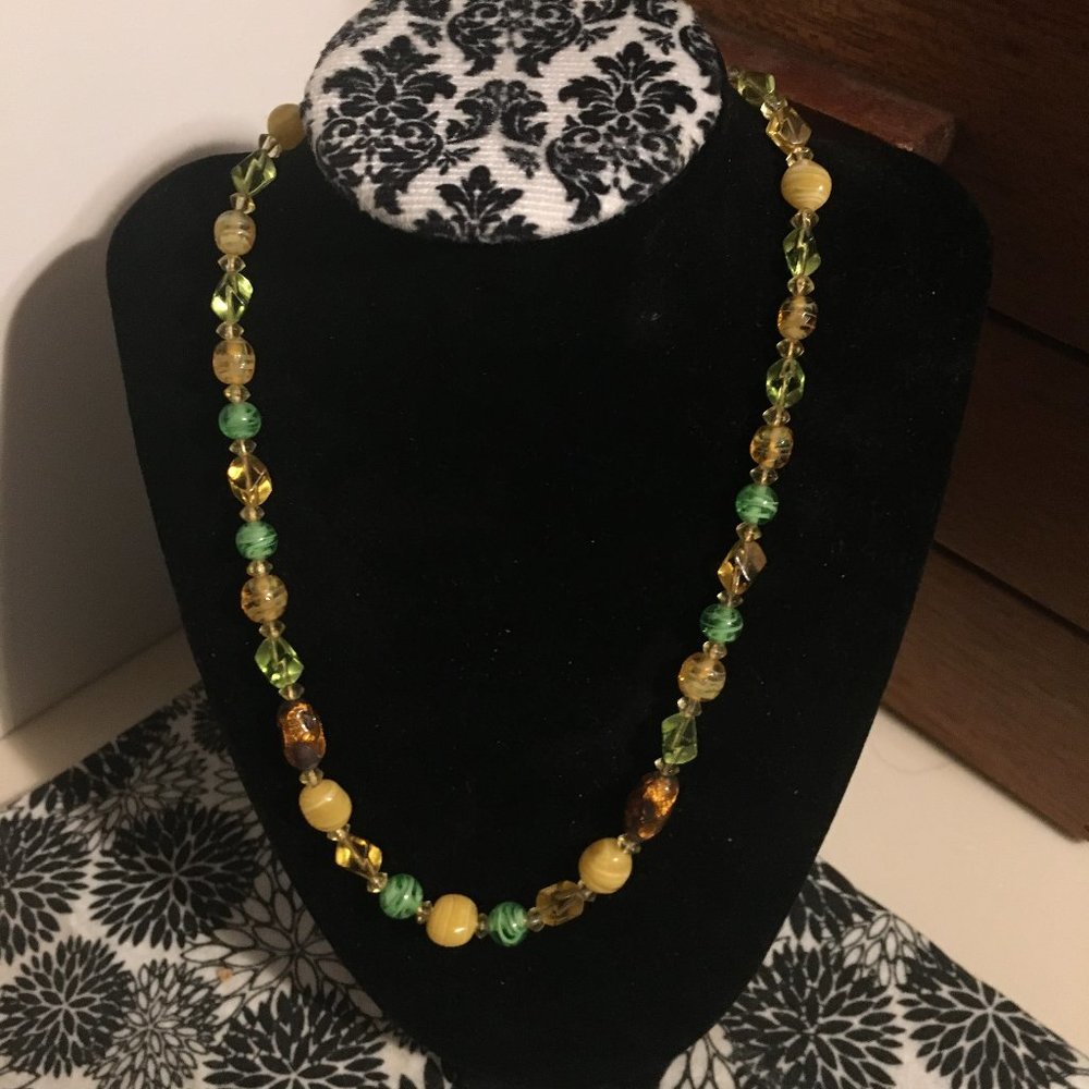 Murano Vintage Glass Bead Necklace 250 $65 or $60 w/offer